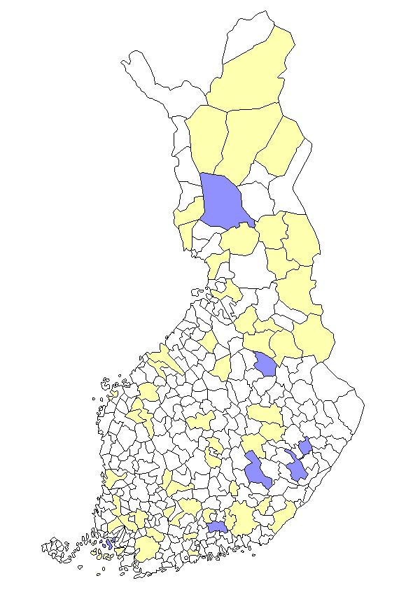 Kunnanosahallinto: toteutumaton idea 90 % keskustelufoorumeita informaation jakamista, keskustelua, aloitteita, esityksiä, lausuntoja näistä vajaalla puolella on taloudellista päätösvaltaa,