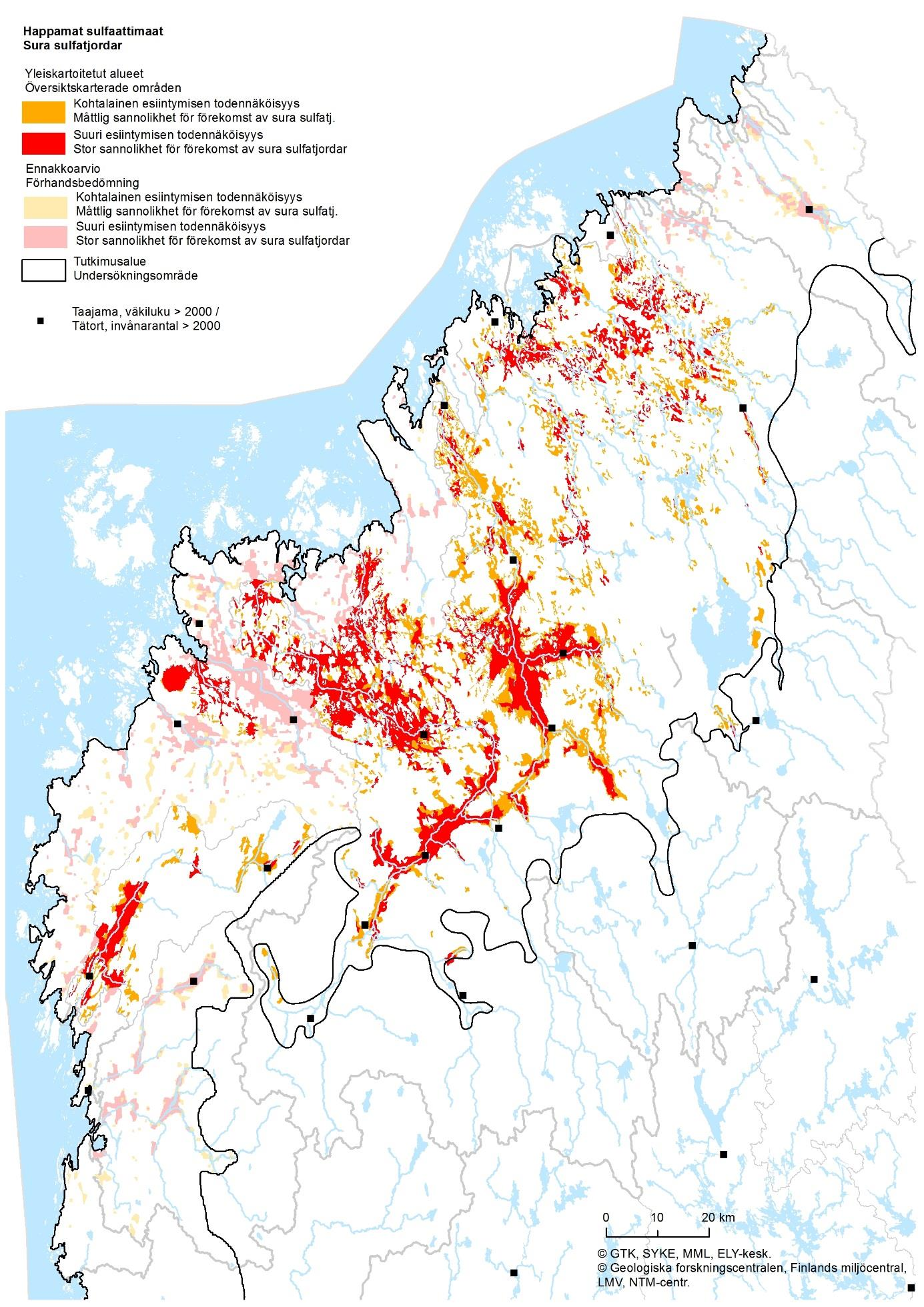 Rannikon ja pienten vesistöjen vesienhoidon toimenpideohjelma 2016-2021 Kuva 4.