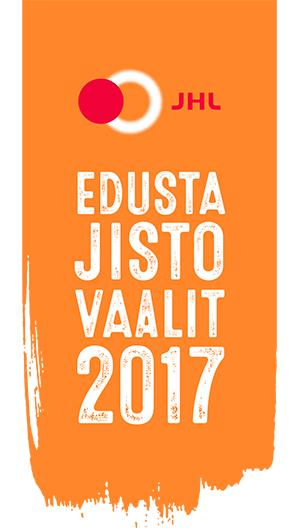 JHL:n edustajistovaalit 2017 (Lähde JHL) Päättäjän saappaita tarjolla JHL:ssä jäsenillä on ylin päätösvalta ja sitä käyttää 120- jäseninen edustajisto.