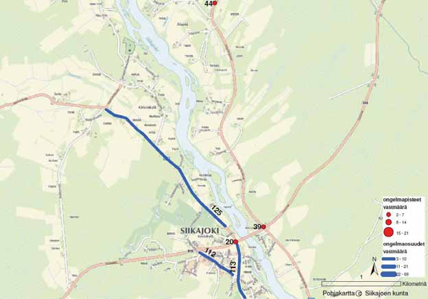 Mt 813 Raahentien ja Mt 807 Siikajoentien risteys (nro 20), risteysjärjestely, ylinopeudet (4 vast.