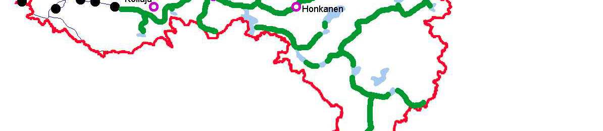 Oy Vesirakentaja Voimaa vedestä 2007 148(196) Muu rakentamiskelpoinen vesivoima Siuruanjoen rakentamisella voitaisiin saada lisätehoa 6 MW ja lisäenergiaa 27 GWh/a.