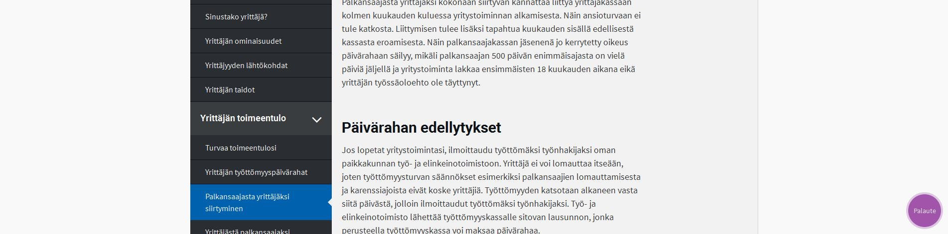 Opastavat sisällöt Elämäntilannelähtöiset oppaat tuotetaan yhteistyössä eri viranomaisten kanssa ja tarjotaan myös avoimesti rajapinnan käytettäväksi