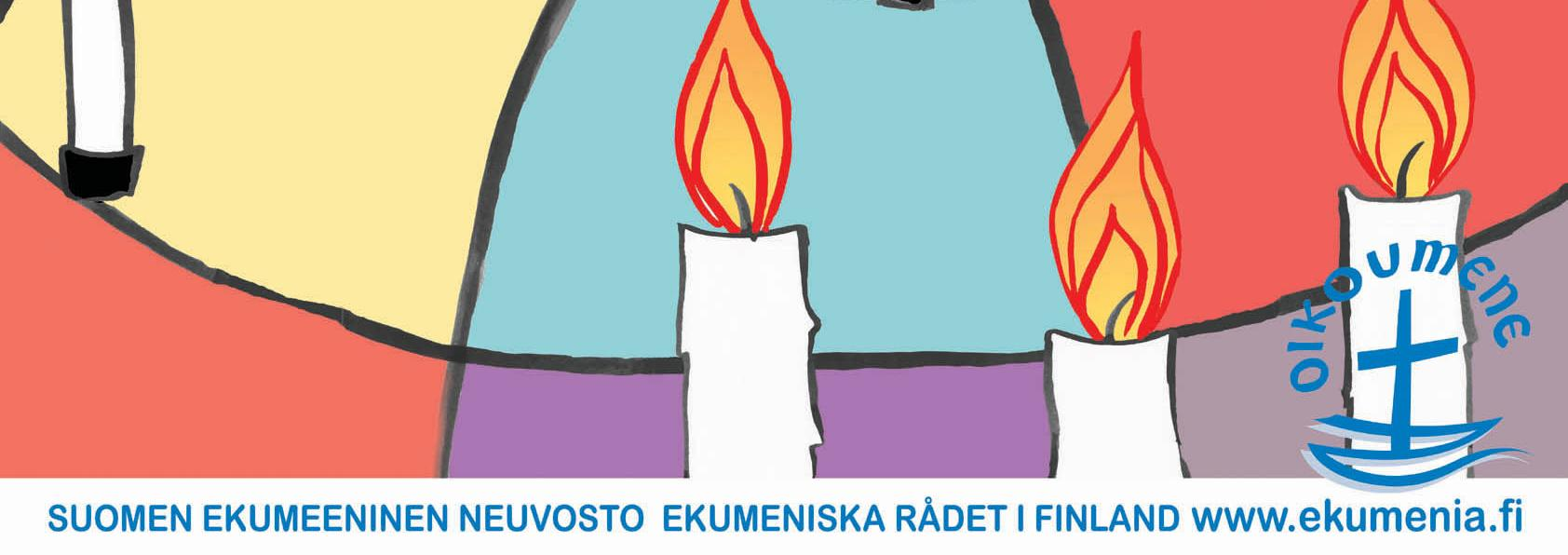 Taiteilija Liina Pajunen on suunnitellut rukousviikolle julisteen. Nelivärinen valoisa juliste on vapaasti ladattavissa netistä: www.ekumenia.fi. Se on pdf- ja jpeg - tiedostoina.