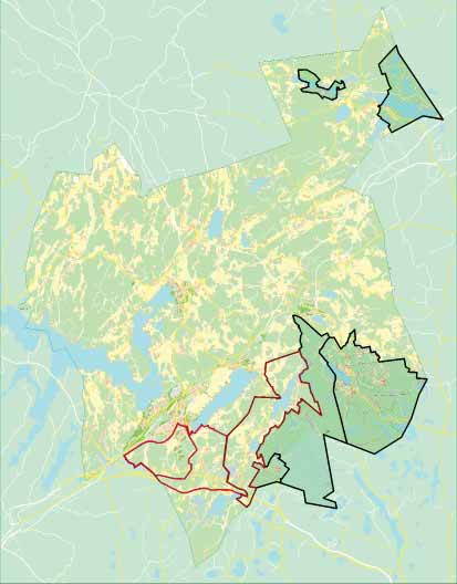 YLEISKAAVOITUS Vihdin strateginen yleiskaava Vihdistä puuttuu oikeusvaikutteinen, koko kunnan yleiskaava.