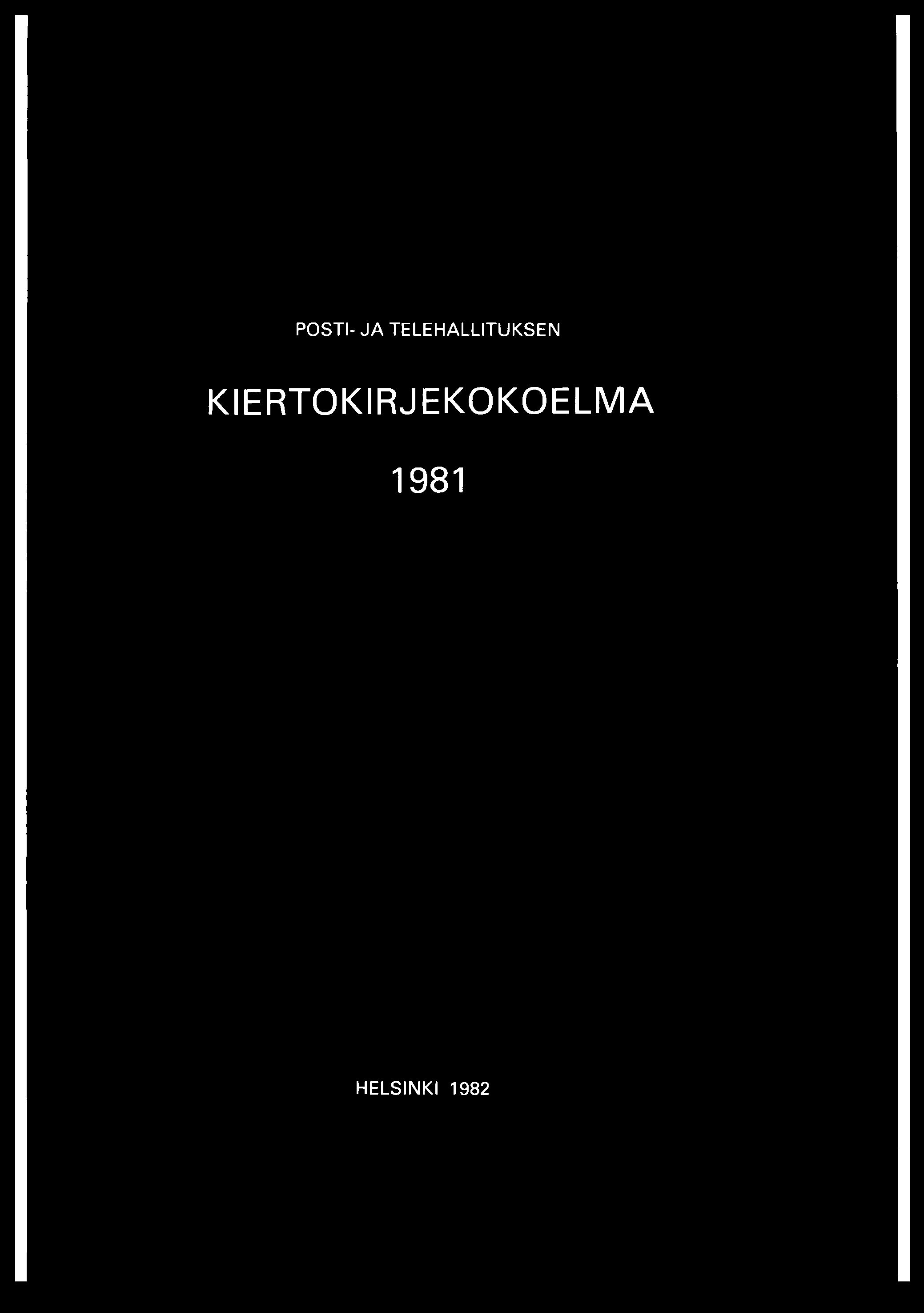 POSTI- JA TELEHALLITUKSEN