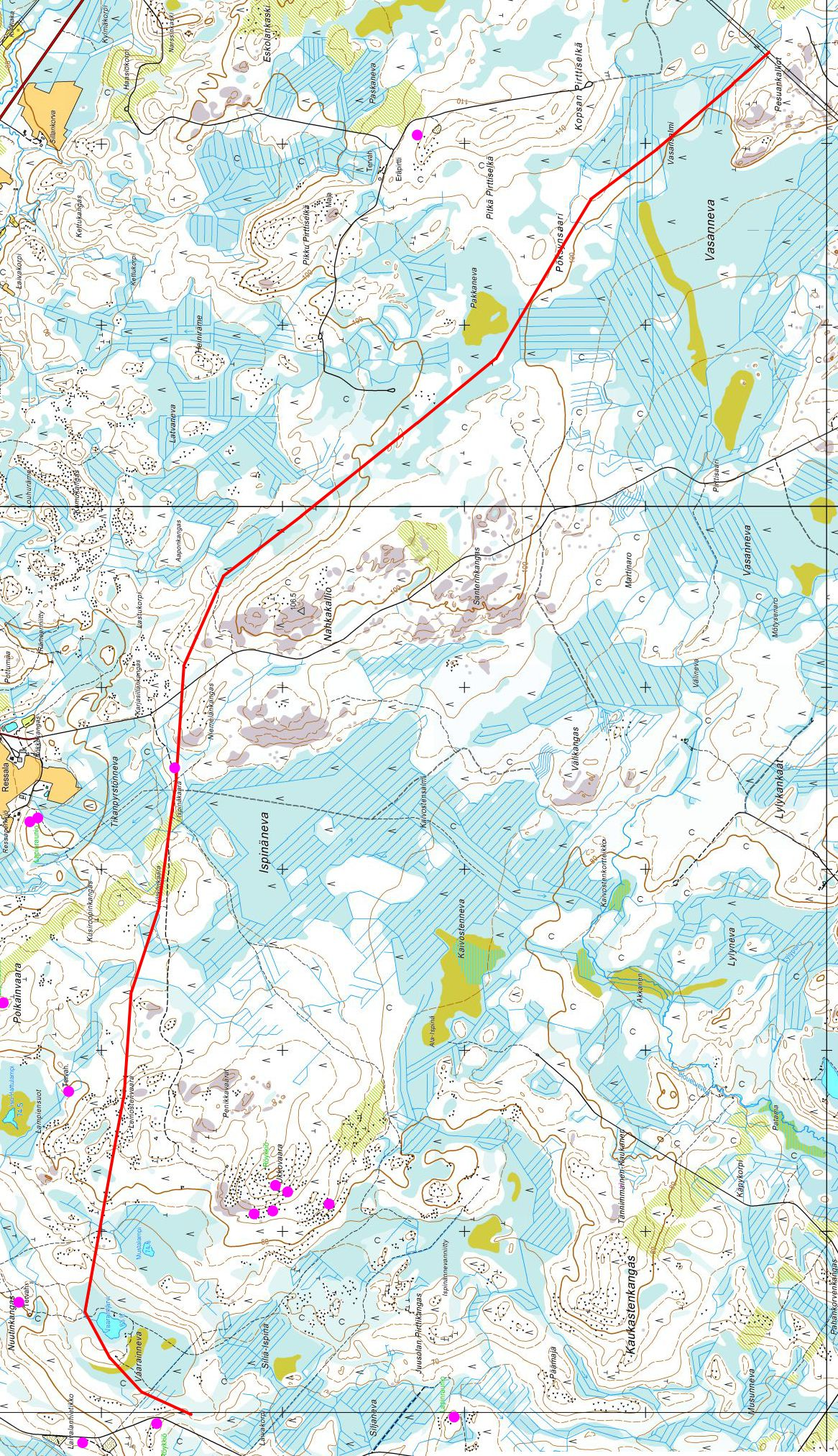 4 4. Yleiskartta Kartta 1.