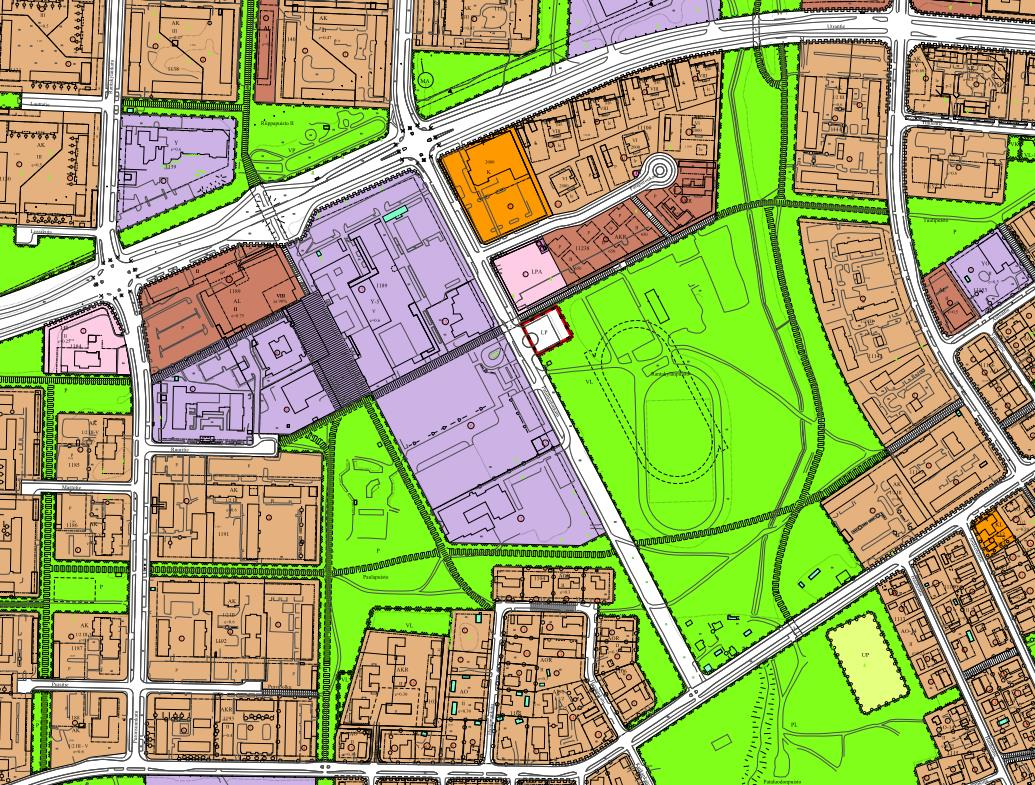 0 Asemakaava Suunnittelualueella on voimassa asemakaava 0 (..8). Voimassa olevassa asemakaavassa alue on julkisten rakennusten korttelialuetta (Y-).