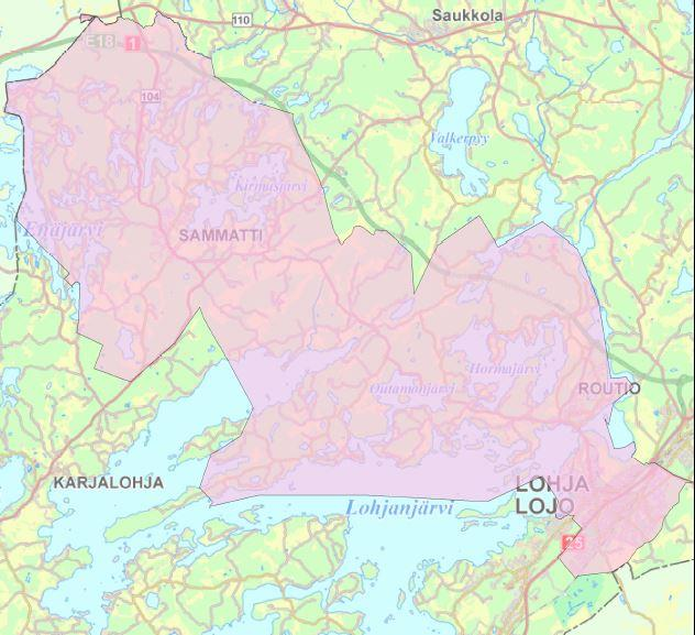 2.1. Laurentiuskoulun oppilassuunnitteet Kuva 1. Laurentiuskoulun oppilassuunnitealue Laurentiuskoulun oppilassuunnitealue-esitys hyväksyttiin kaupunginvaltuuston kokouksessa 11.05.2016 45.