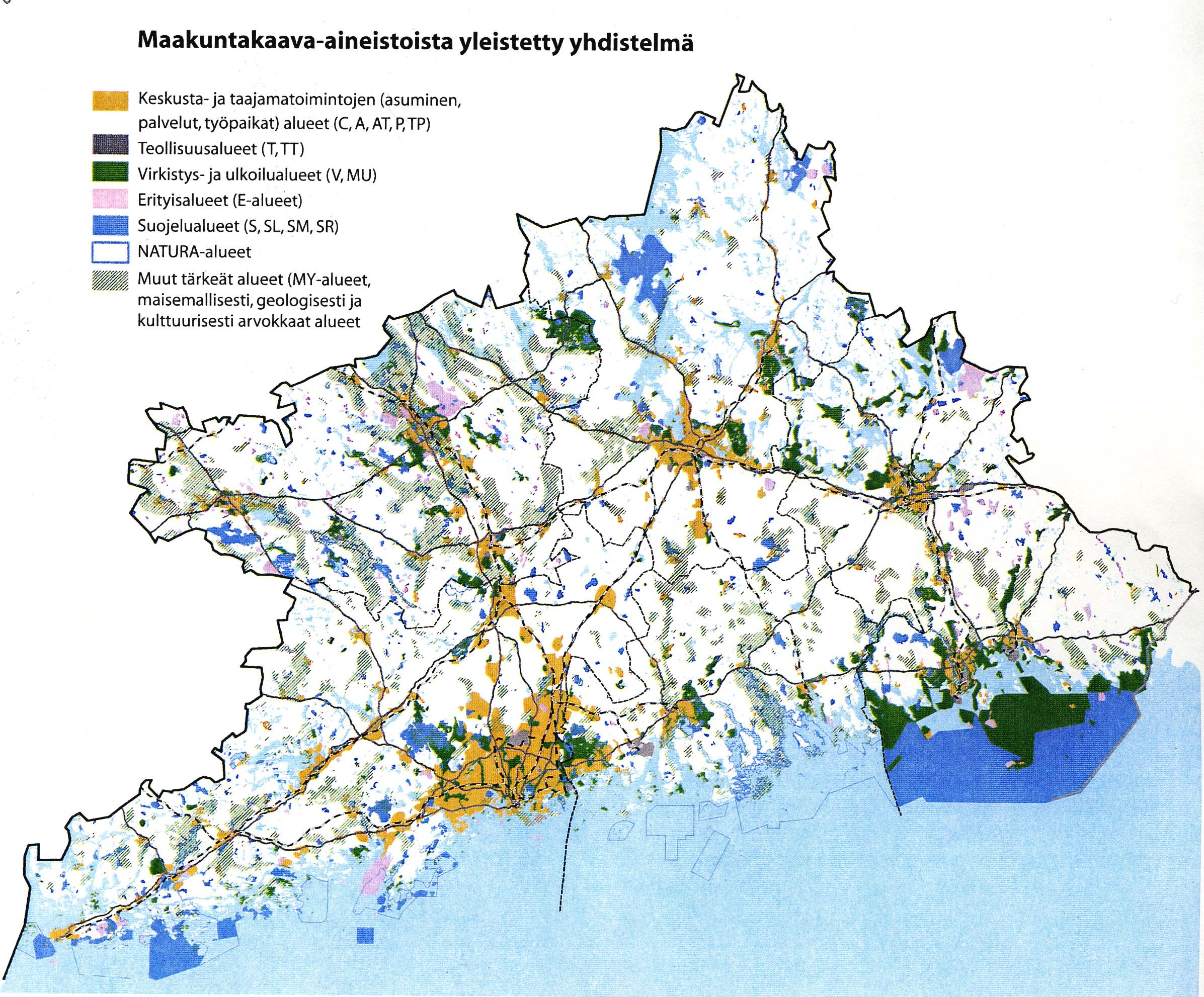 Metropolialueen kestävä aluerakenne, METKA hanke