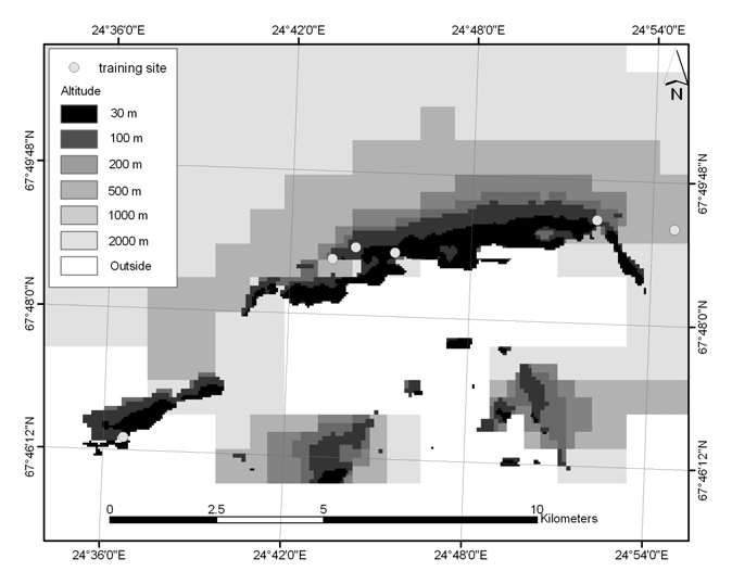 Malminetsinnän GIS -analyysimenetelmät 2104016) 4.3.