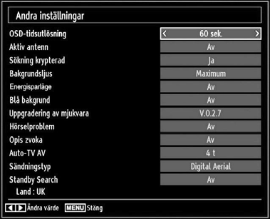 Konfigurera inställningar av datum/tid Välj Datum/tid i inställningsmenyn för att konfi gurera inställningarna för Datum/tid: Tryck på OK-knappen.