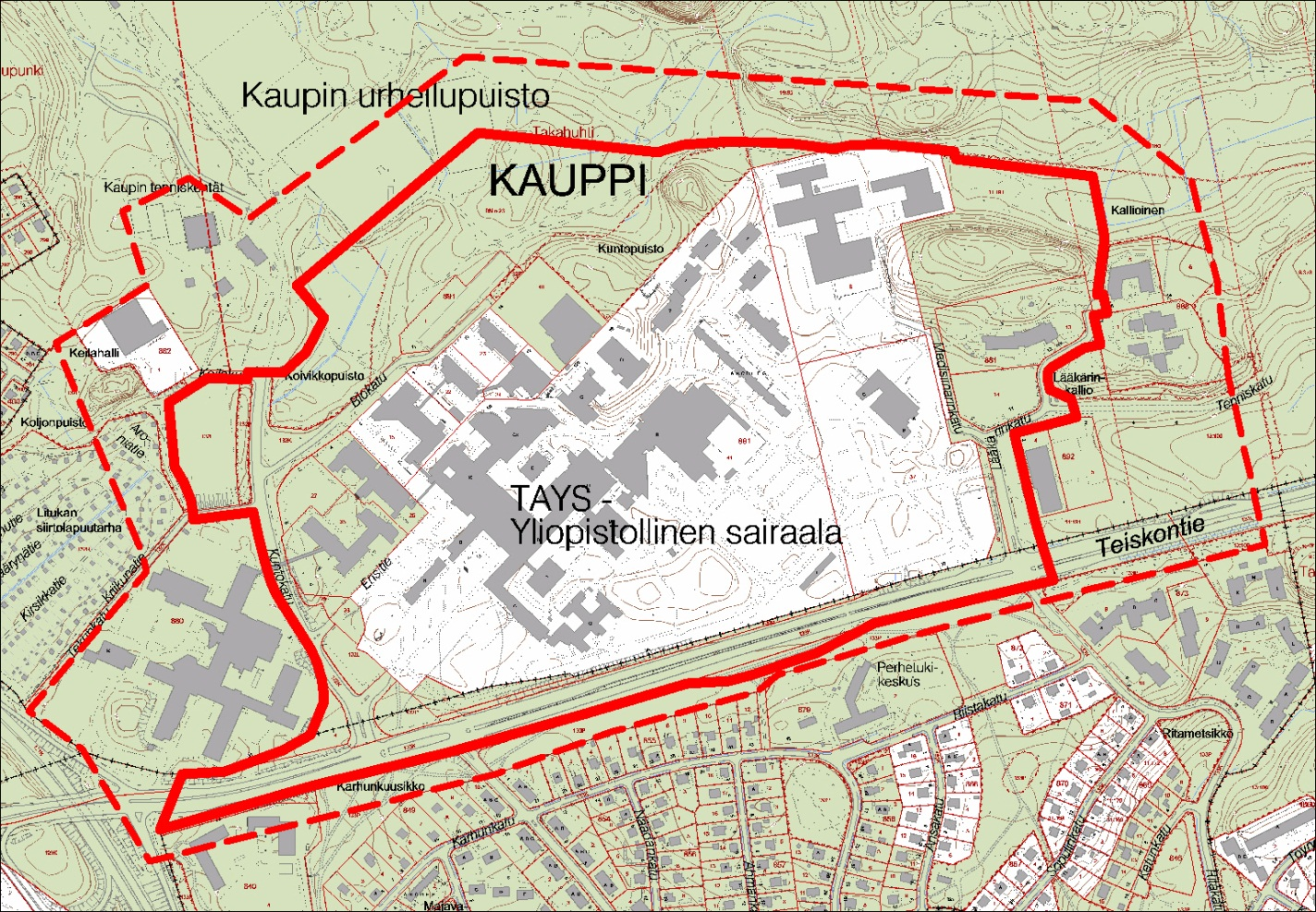 TAMPERE Asemakaavan muutoksen ja asemakaavan osallistumis- ja arviointisuunnitelma 25.6.2012