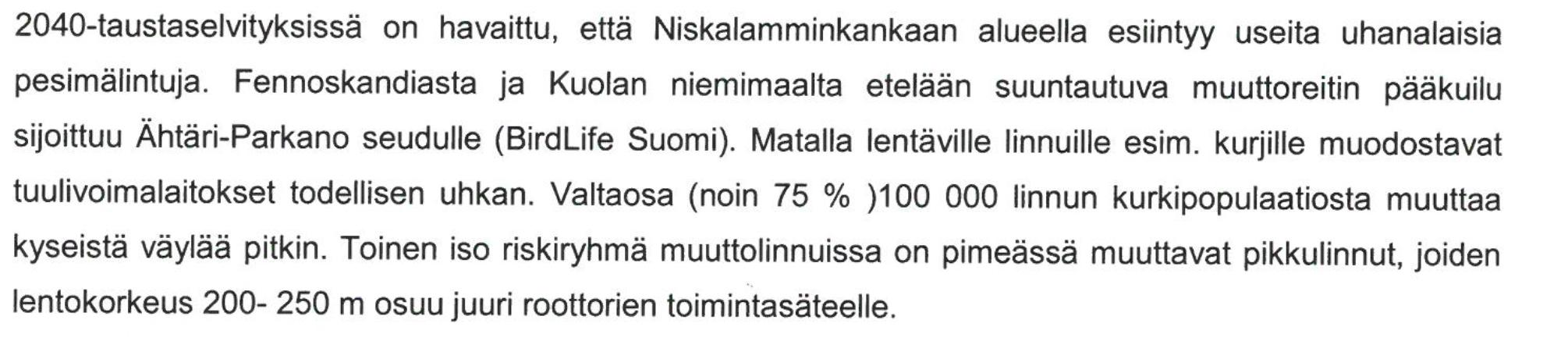 Kihniö, kaavoitus, 21.12.2015 Pirkanmaan maakuntamuseo. Hankkeen esiselvityksen (WSP Finland Oy 2.6.