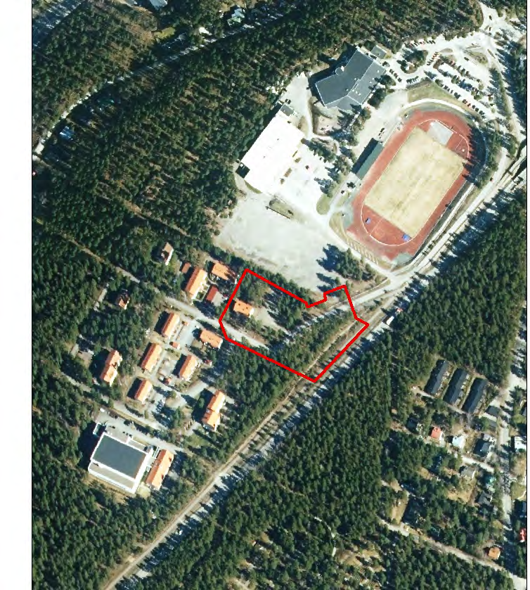 SUUNNITTELUN LÄHTÖKOHDAT RAKENNETTU YMPÄRISTÖ Alue on osa entistä rajavartioston aluetta.