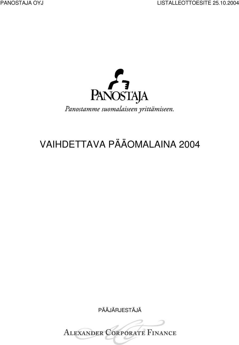 10.2004 VAIHDETTAVA