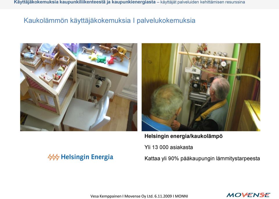 energia/kaukolämpö Yli 13 000