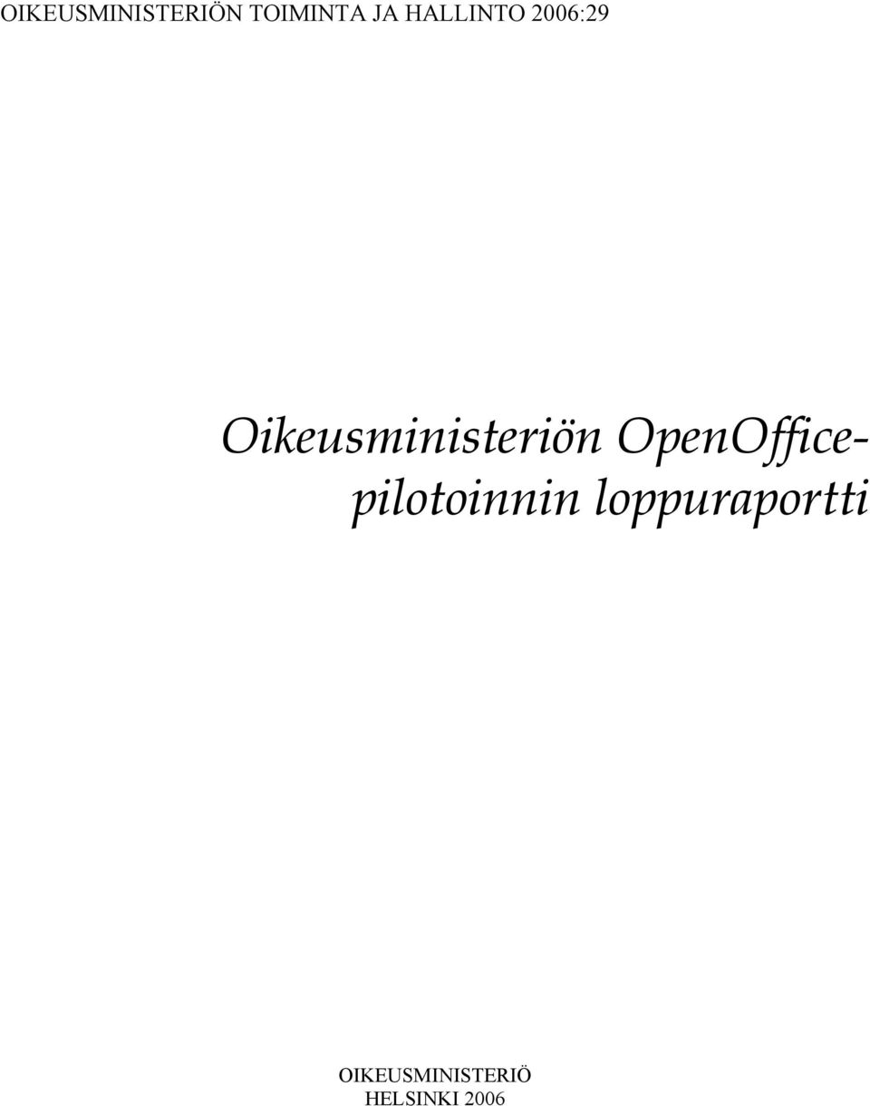 Oikeusministeriön