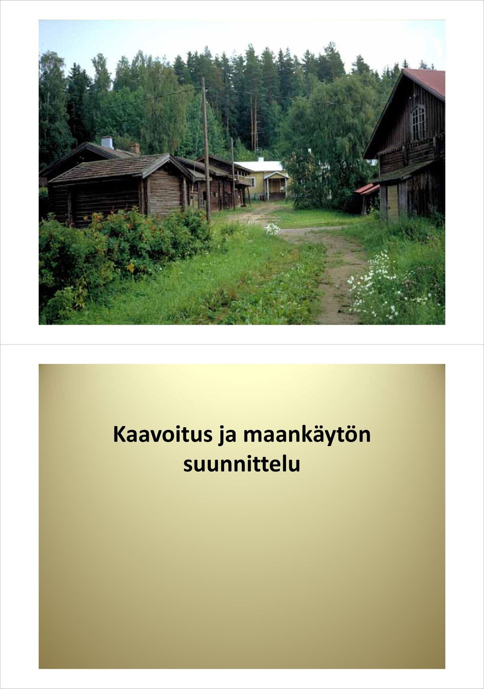 suunnittelu