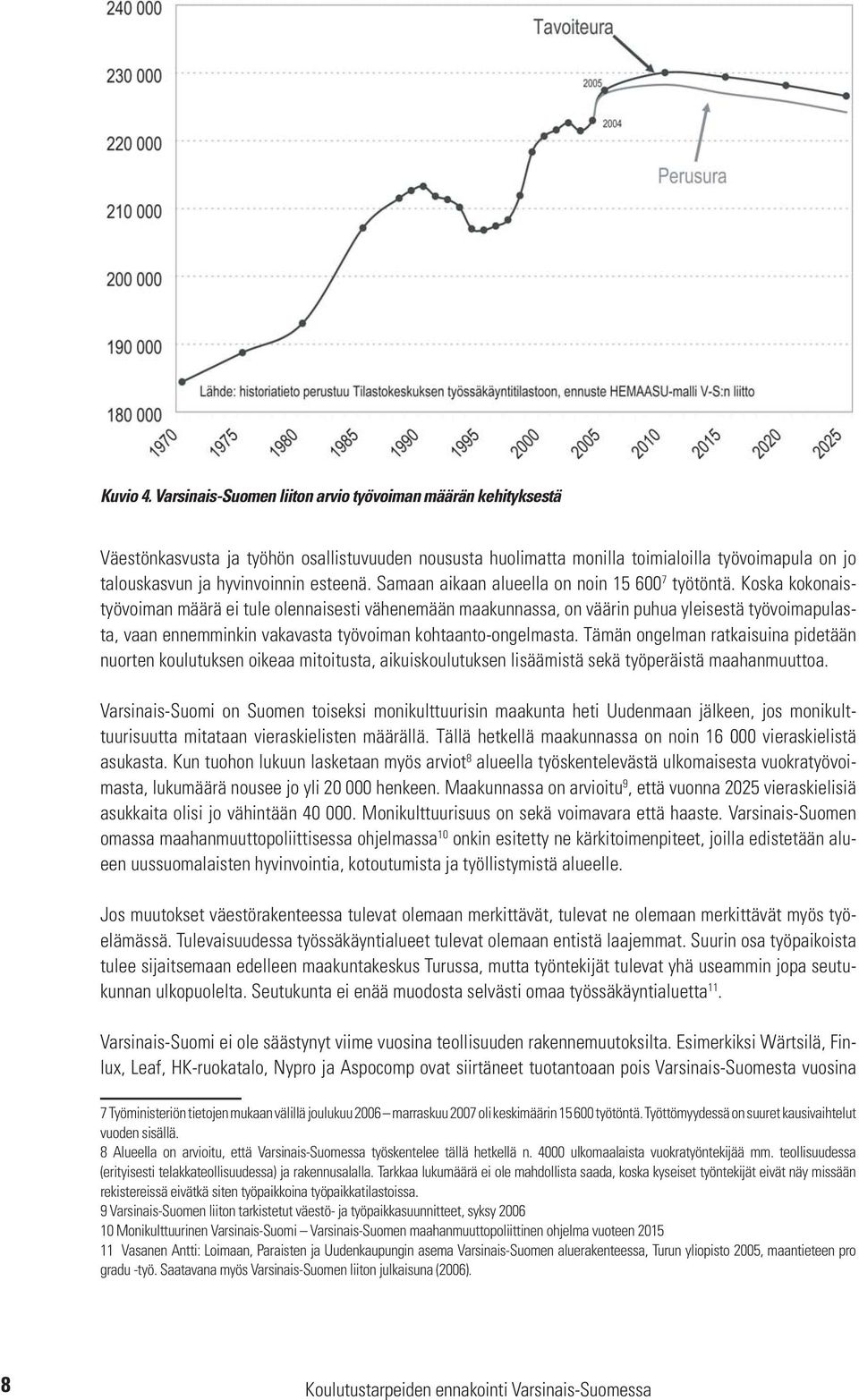 Samaan aikaan alueella on noin 15 600 7 työtöntä.