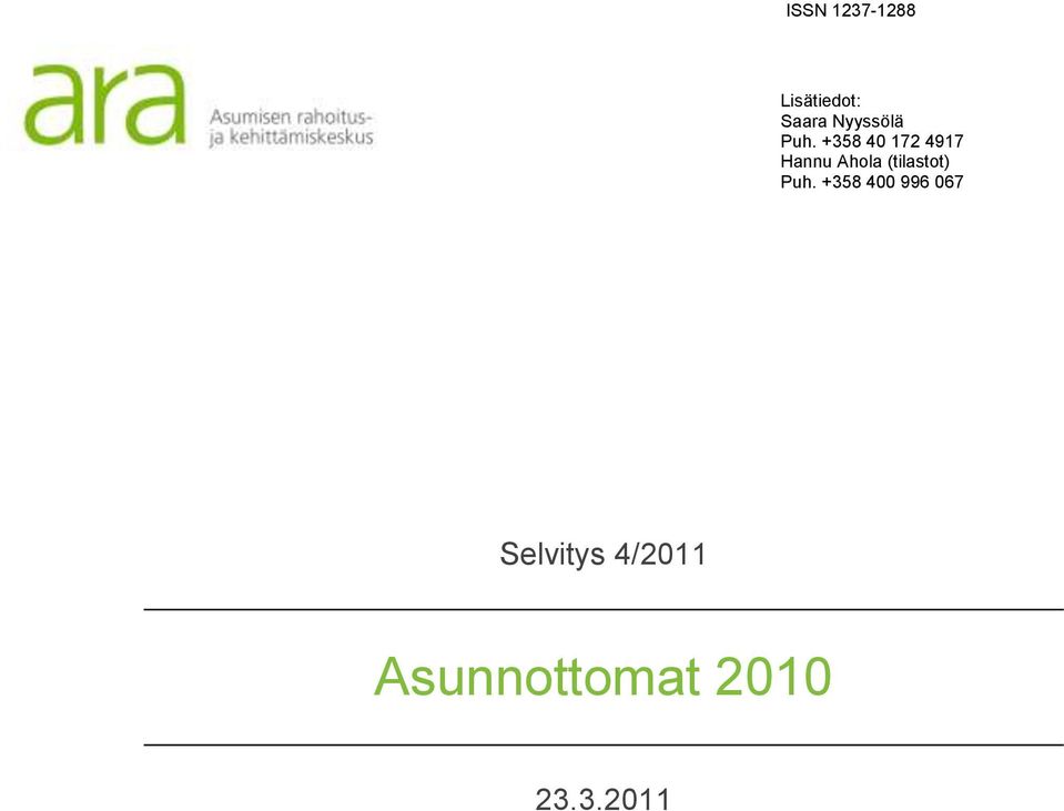 +358 40 172 4917 Hannu Ahola