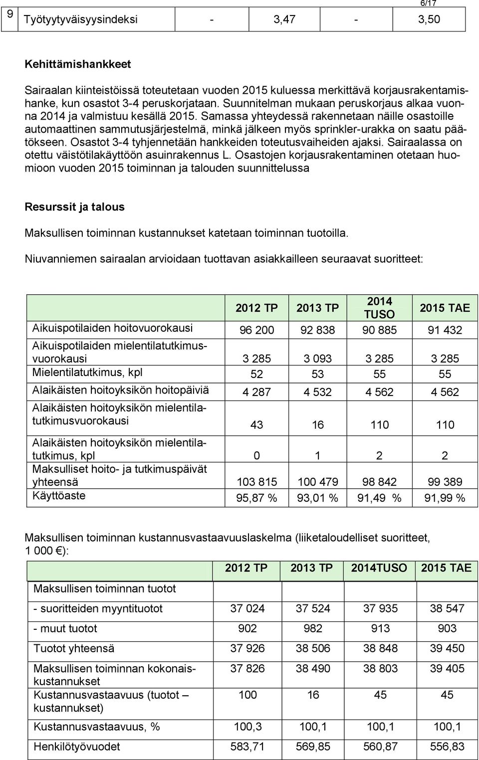 Samassa yhteydessä rakennetaan näille osastoille automaattinen sammutusjärjestelmä, minkä jälkeen myös sprinkler-urakka on saatu päätökseen.