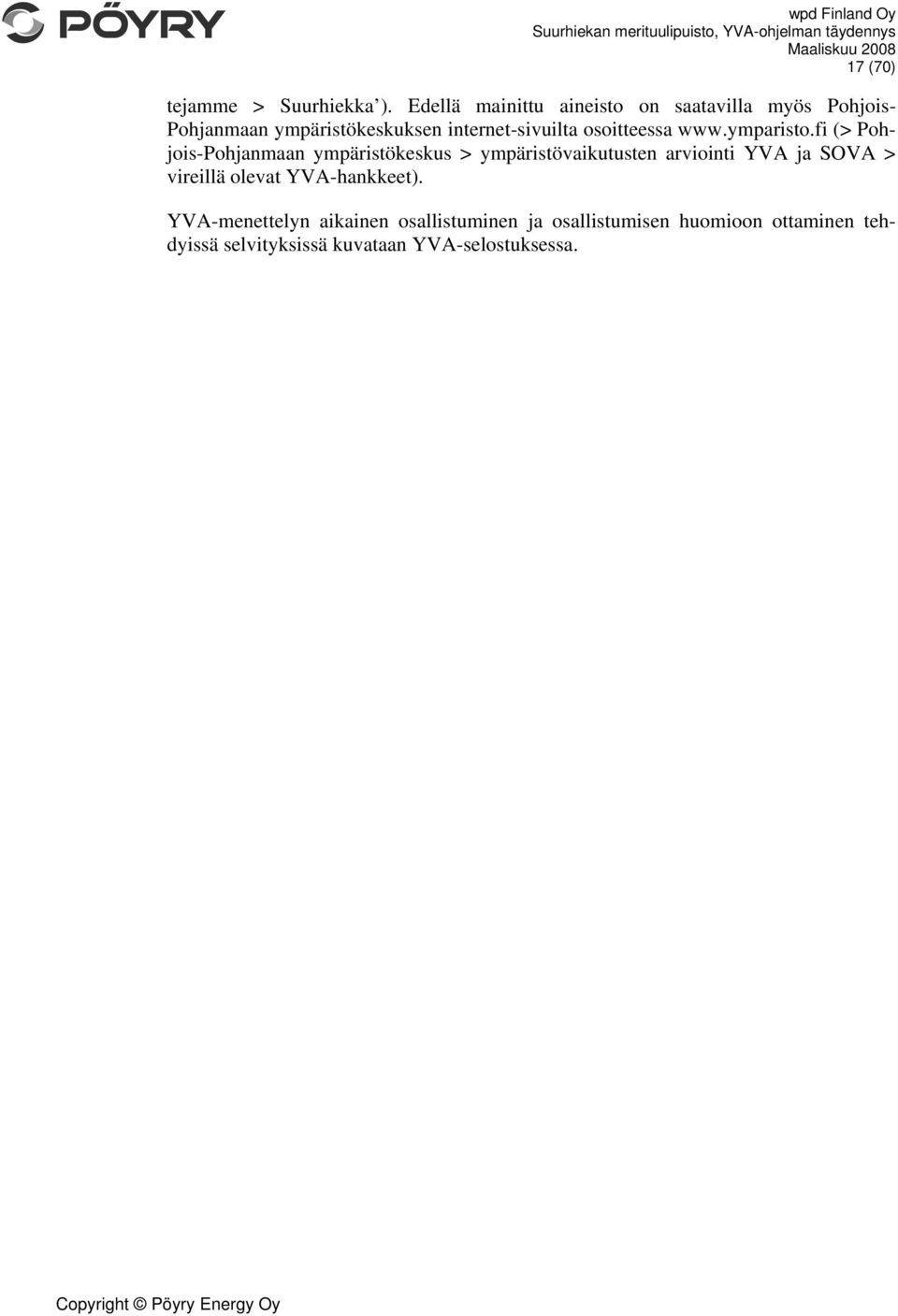 osoitteessa www.ymparisto.