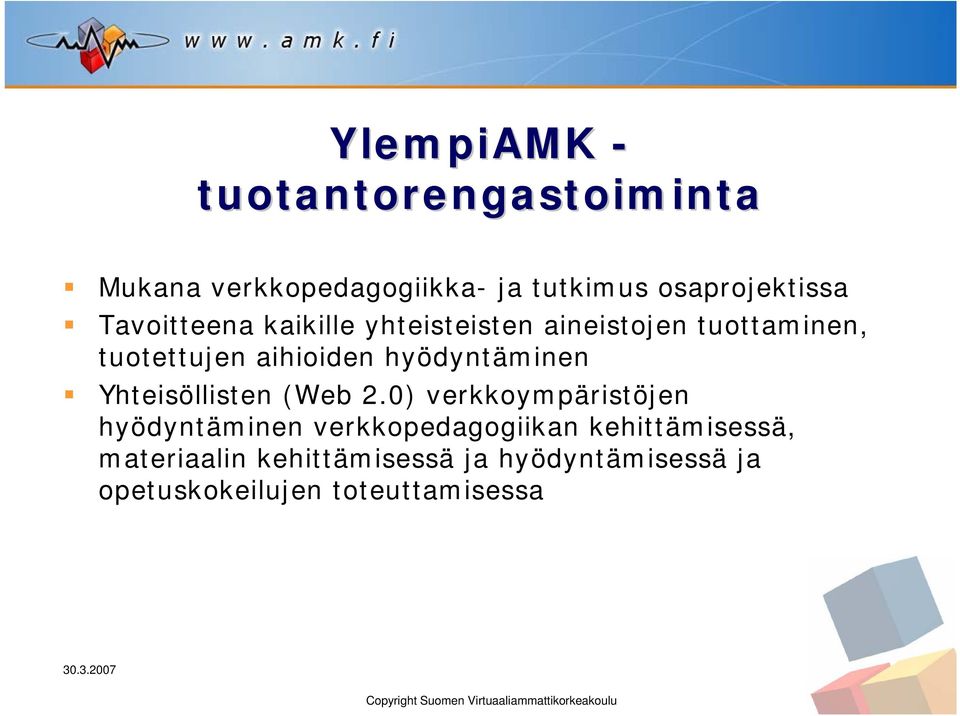 hyödyntäminen Yhteisöllisten (Web 2.