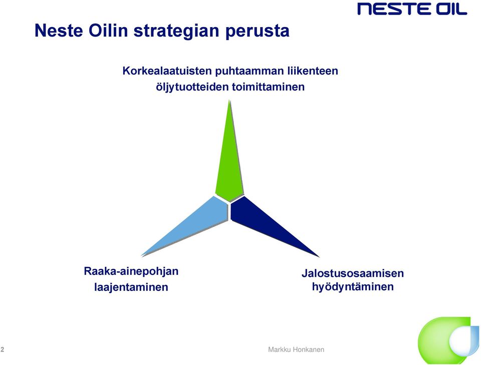 öljytuotteiden toimittaminen