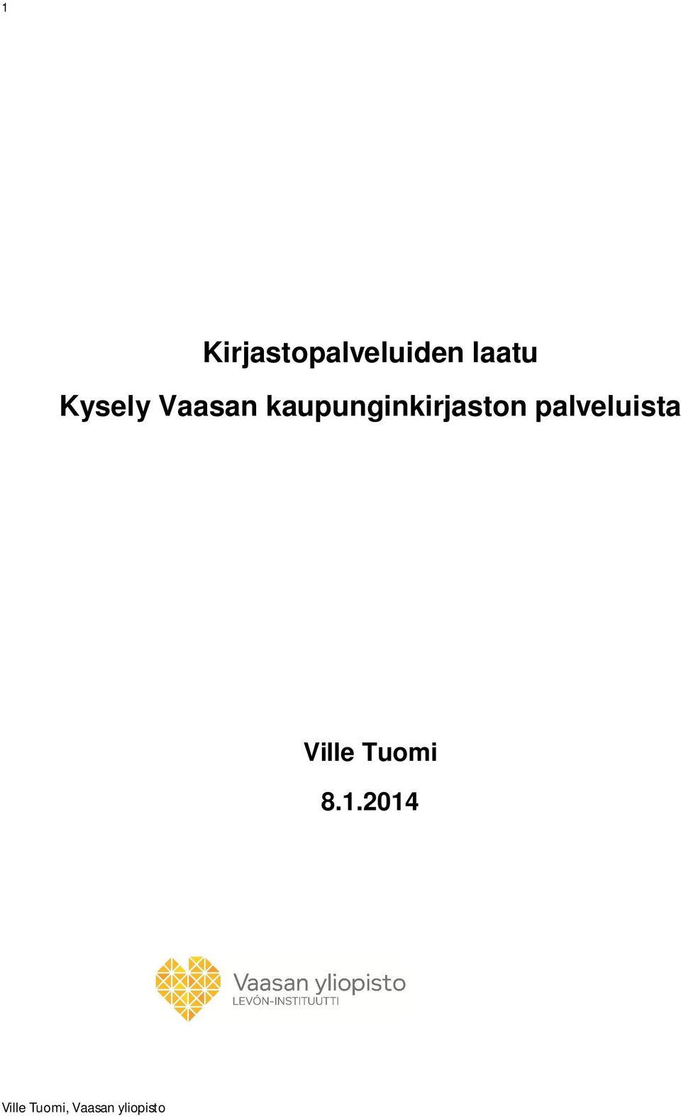 kaupunginkirjaston