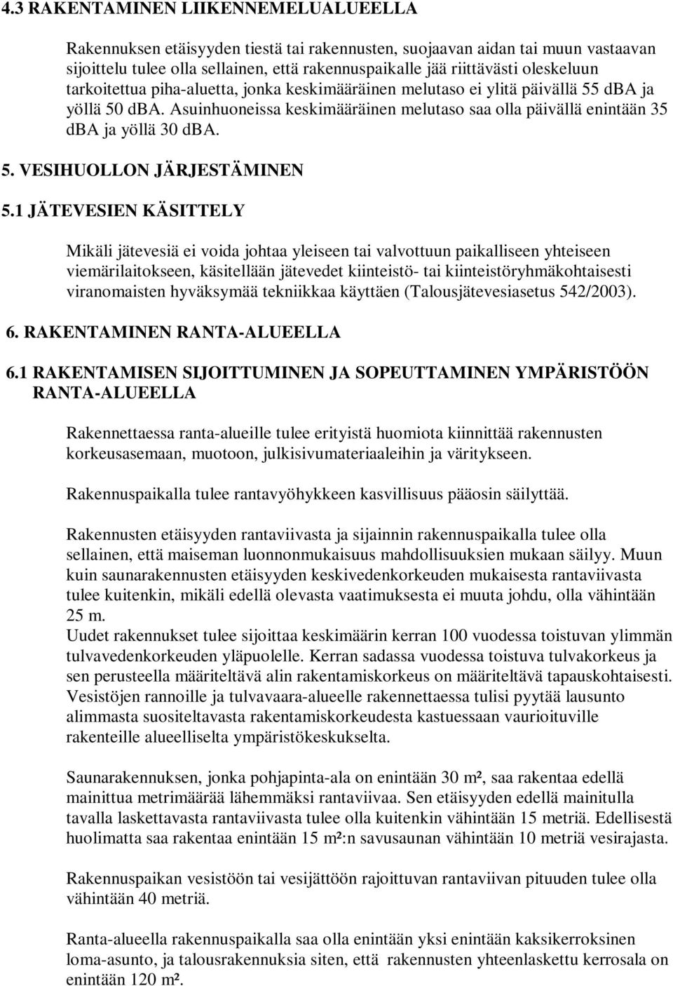 5. VESIHUOLLON JÄRJESTÄMINEN 5.