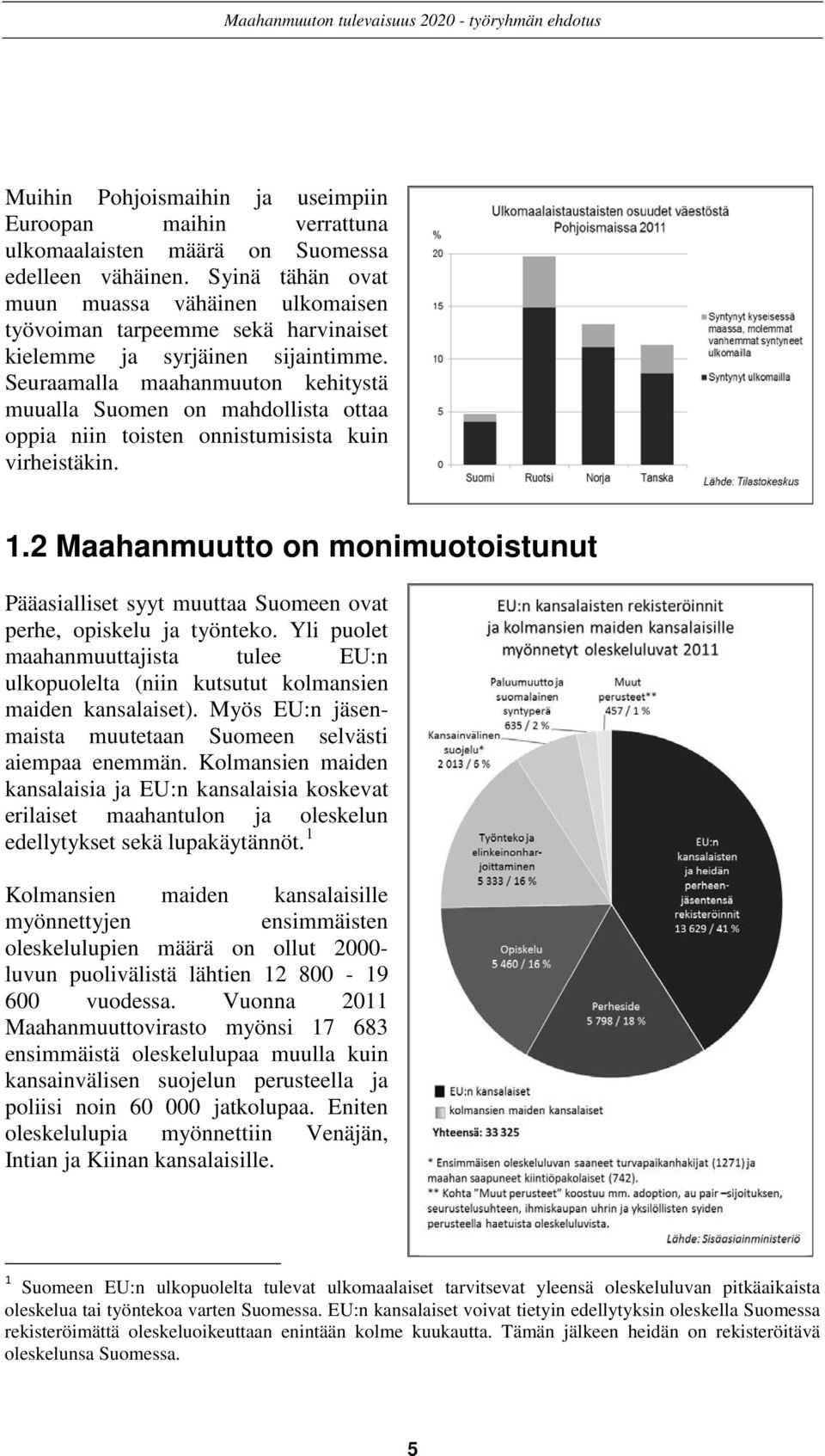 Seuraamalla maahanmuuton kehitystä muualla Suomen on mahdollista ottaa oppia niin toisten onnistumisista kuin virheistäkin. 1.