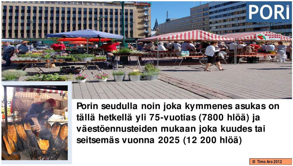 hlöä) ja väestöennusteiden mukaan joka