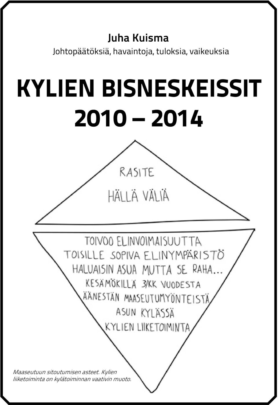 2010 2014 Maaseutuun sitoutumisen asteet.