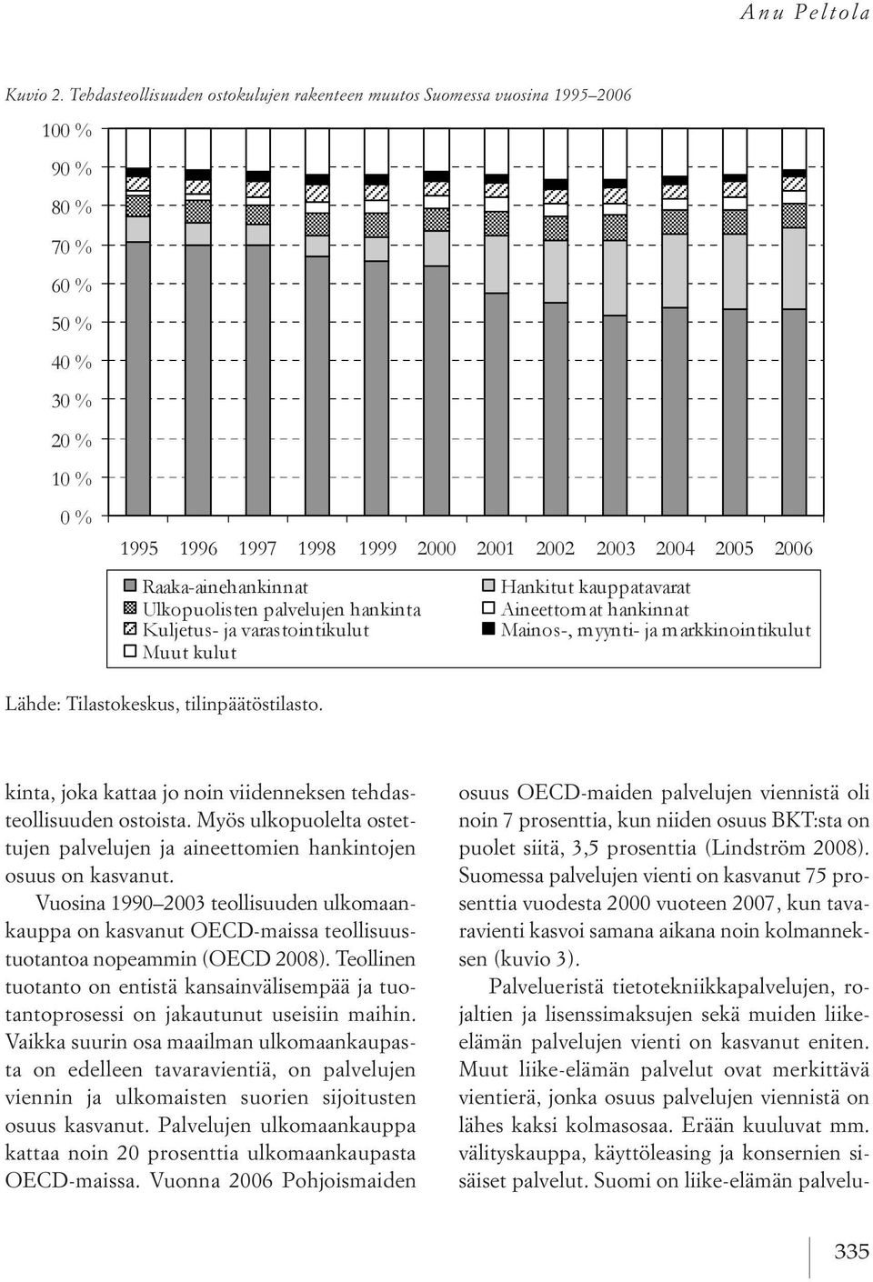 Vuosina 1990 2003 teollisuuden ulkomaankauppa on kasvanut oecd maissa teollisuustuotantoa nopeammin (oecd 2008).