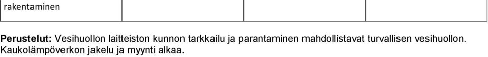 parantaminen mahdollistavat turvallisen