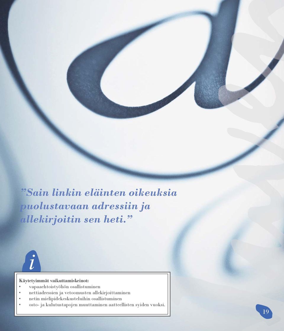 nettiadressien ja vetoomusten allekirjoittaminen netin