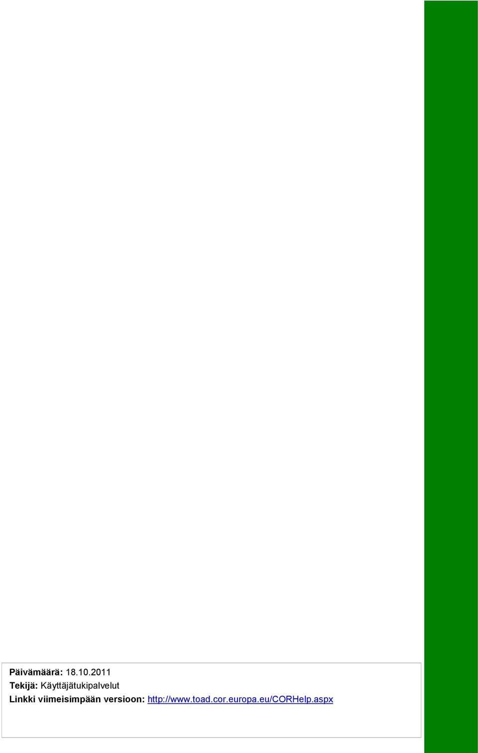 Käyttäjätukipalvelut Linkki