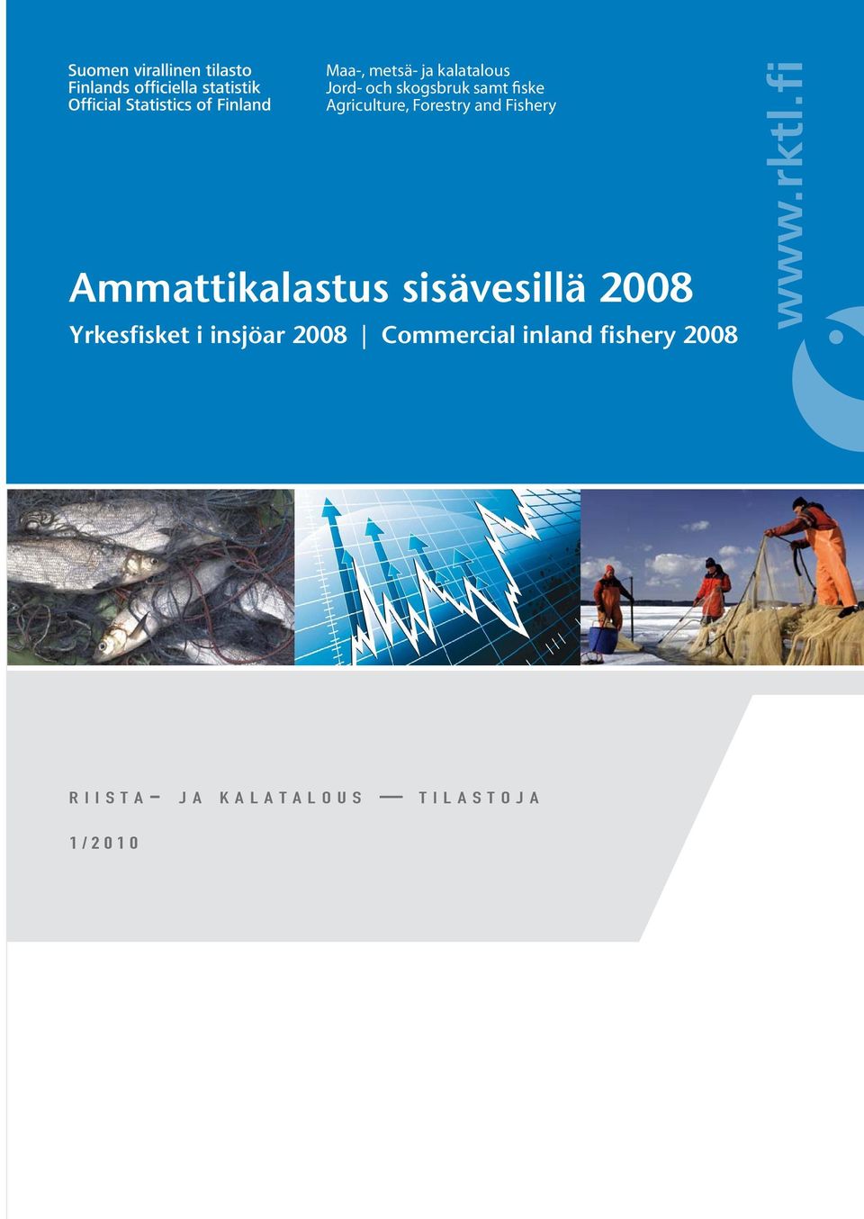 sisävesillä 2008 Yrkesfisket i insjöar 2008 Commercial