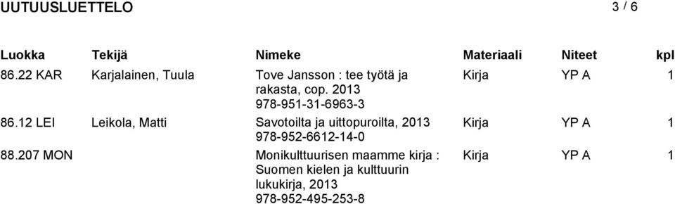 978-951-31-6963-3 86.