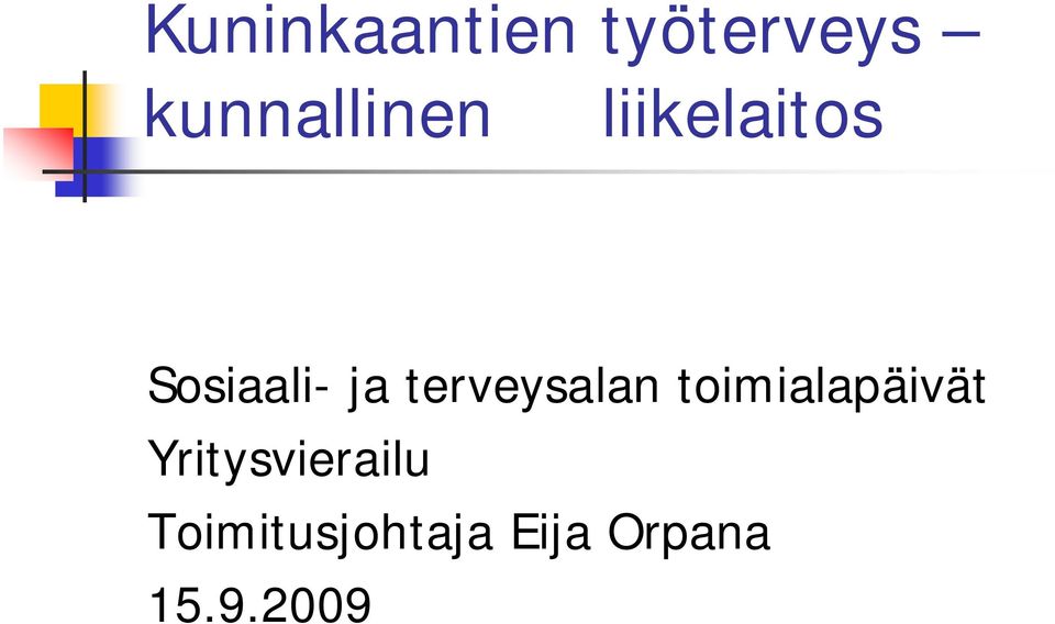 toimialapäivät