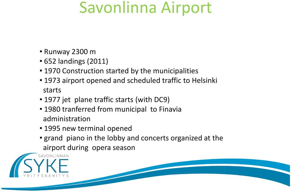 planetrafficstarts(withdc9) 1980 tranferred from municipal to Finavia administration