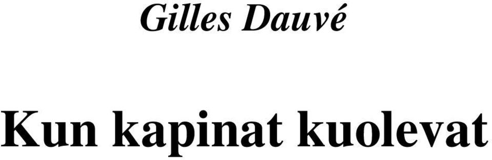 kapinat