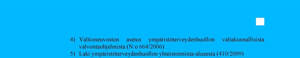 valtakunnallisista valvontaohjelmista (N:o