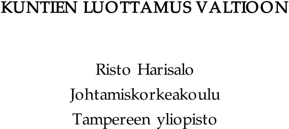 Harisalo