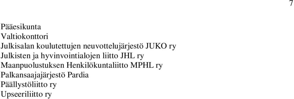 liitto JHL ry Maanpuolustuksen Henkilökuntaliitto MPHL ry