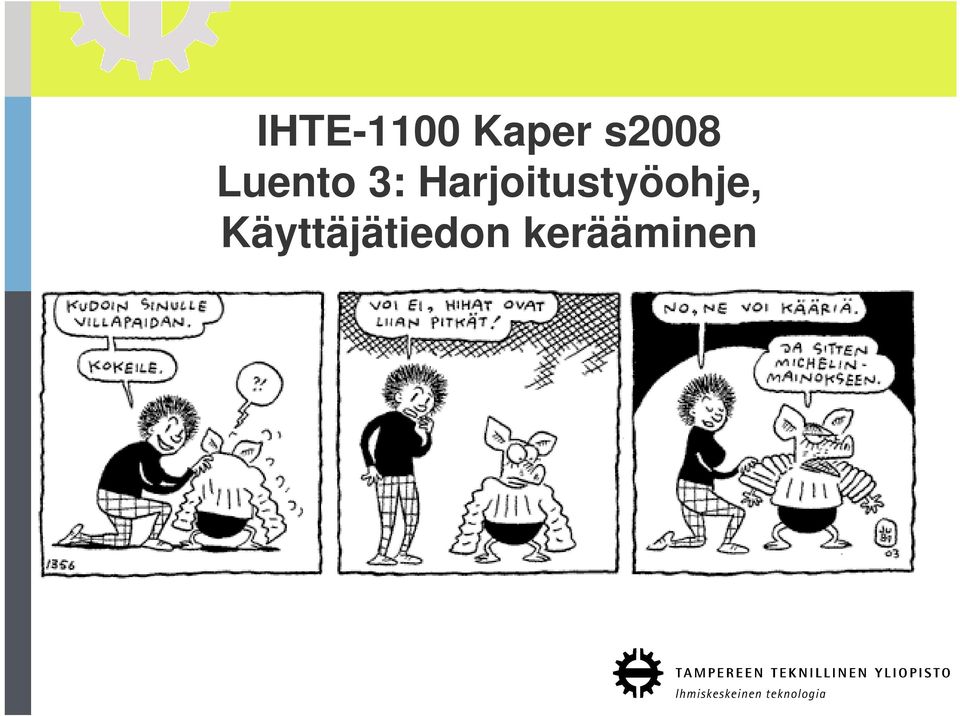 Harjoitustyöohje,