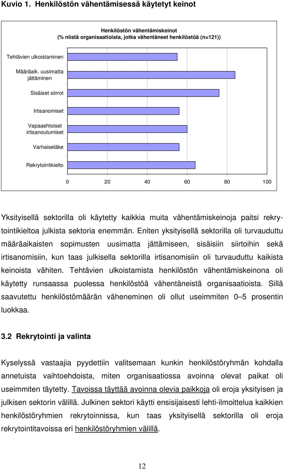 paitsi rekrytointikieltoa julkista sektoria enemmän.