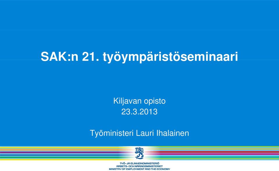 Kiljavan opisto 23.