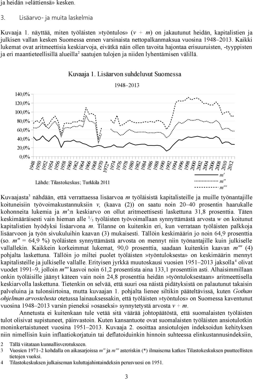 Kaikki lukemat ovat aritmeettisia keskiarvoja, eivätkä näin ollen tavoita hajontaa erisuuruisten, -tyyppisten ja eri maantieteellisillä alueilla 2 saatujen tulojen ja niiden lyhentämisen välillä.