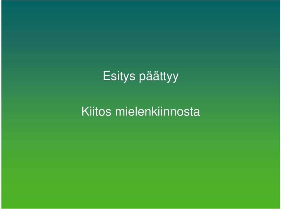 Kiitos